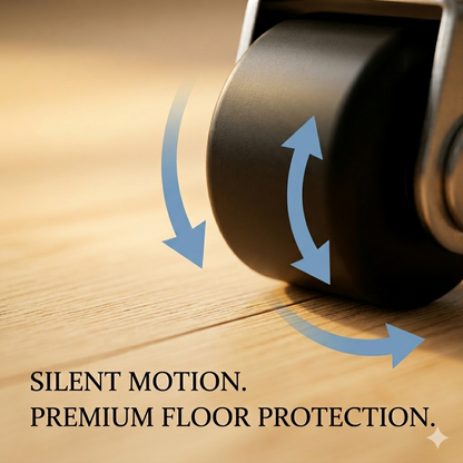 Invisible Glide: 🛡️Premium Concealed Casters for Minimalist Tatami & Built-ins-BP
