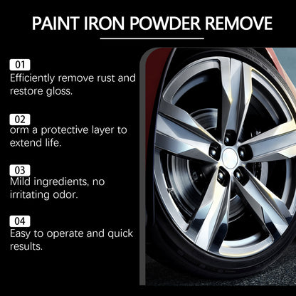 Powerful Multi-Use Rust & Stain Cleaner | Instantly Remove Rust, Hard Water & Tough Stains-FO