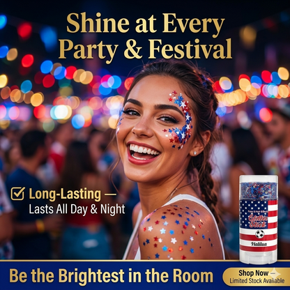 Be the Spark at the Party! ✨ The Ultimate 4th of July Glitter Stick.🎇-BP